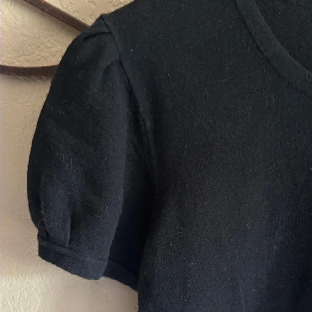 Banana Republic Black Short Sleeve Sweater - Picture 3 of 6